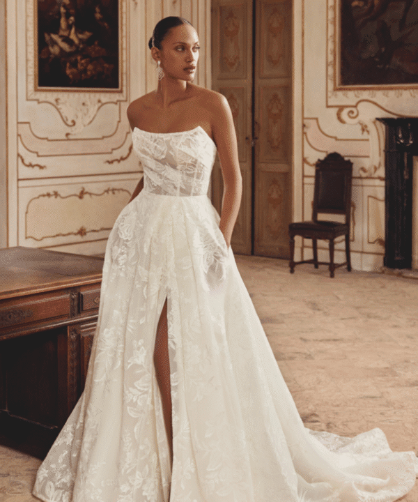 abito da sposa 88453 Kerryann collezione justin alexander