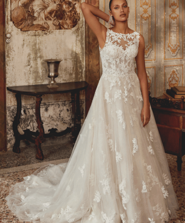 abito da sposa 88455 Kayleigh collezione justin alexander