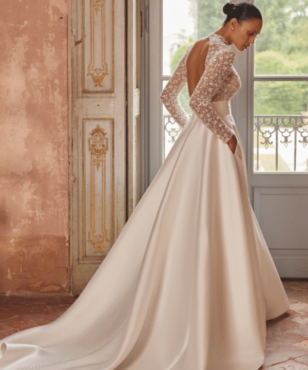 abito da sposa 88464 Kira collezione justin alexander