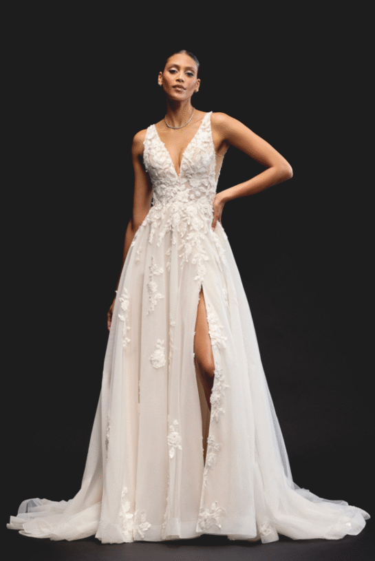 Abito da sposa 99345 Hesper collezione justin alexander