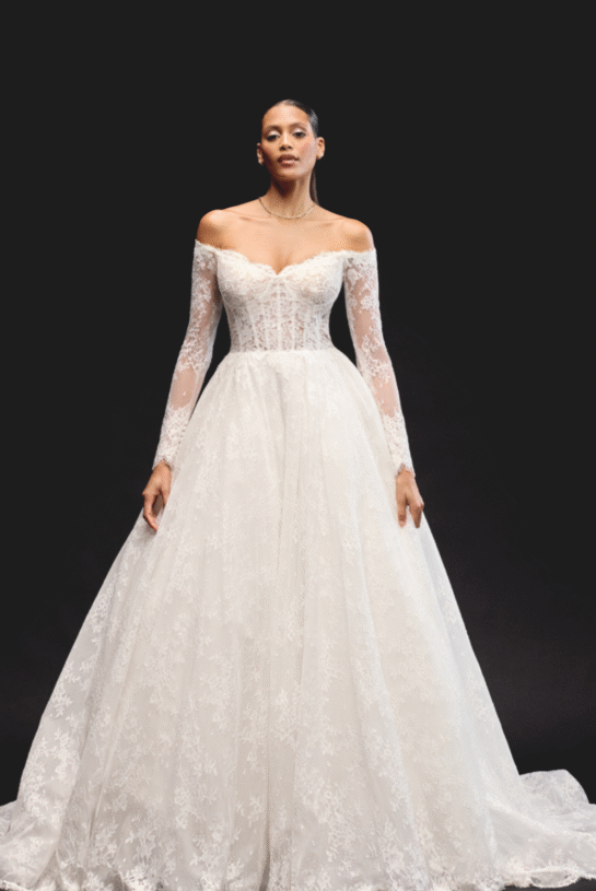 abito da sposa 99348 Miyako collezione justin alexander