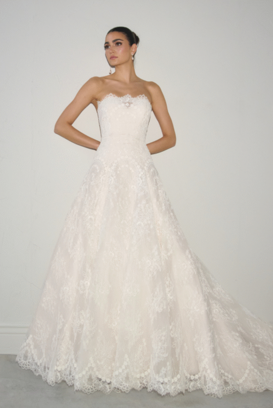 abito da sposa 99371 Tessera collezione justin alexander