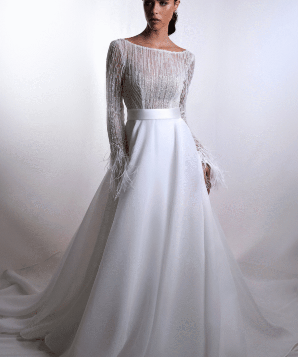 abito da sposa DG2507 collezione Donatella Gallo