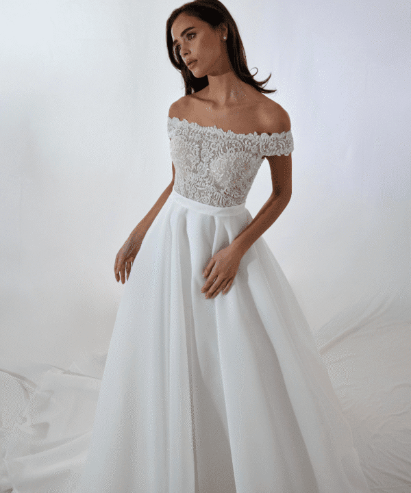 abito da sposa DG2521 collezione donatella gallo