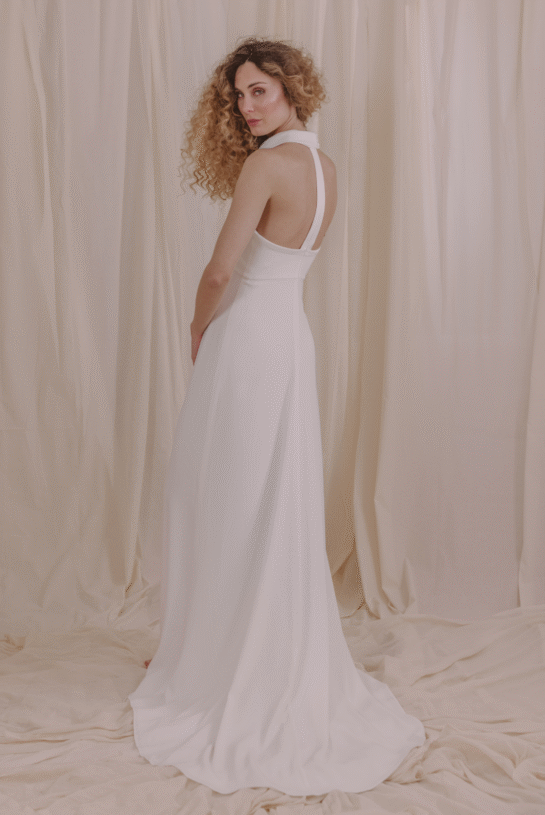 abito da sposa lavanda collezione lorena formoso