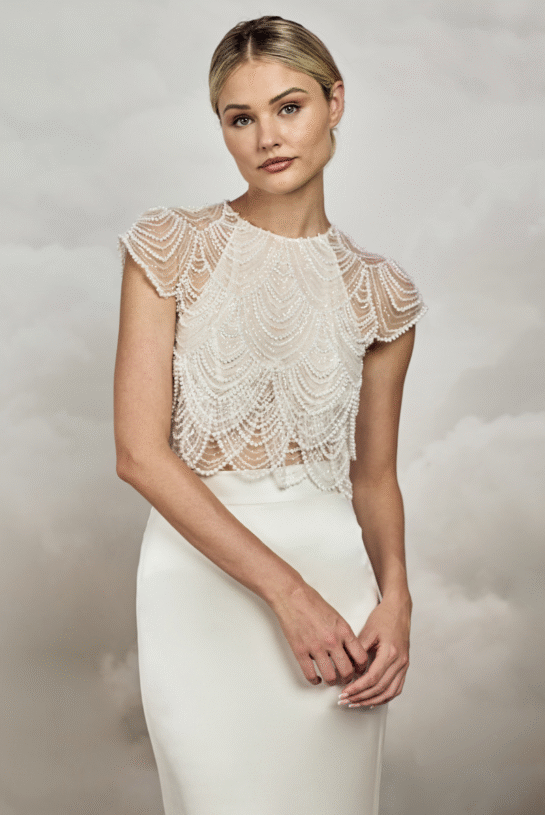 top da sposa Monique Top collezione catherine deane