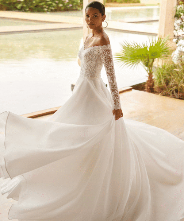 abito da sposa omic collezione rosa clarà