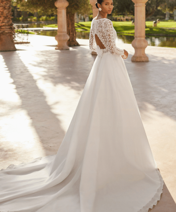 abito da sposa onasis collezione rosa clarà