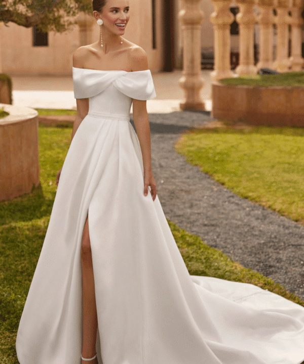 abito da sposa orbe collezione rosa clarà