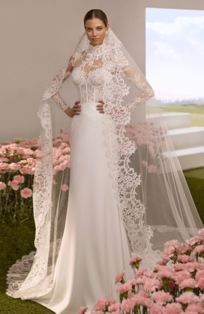 abito da sposa reflejo collezione rosa clara couture