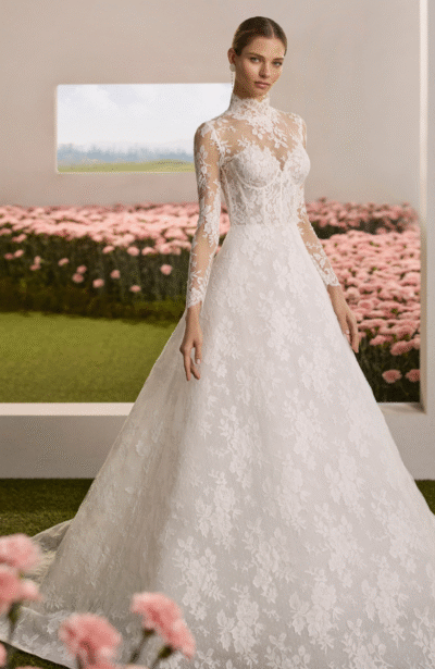 abito da sposa regio collezione rosa clara couture